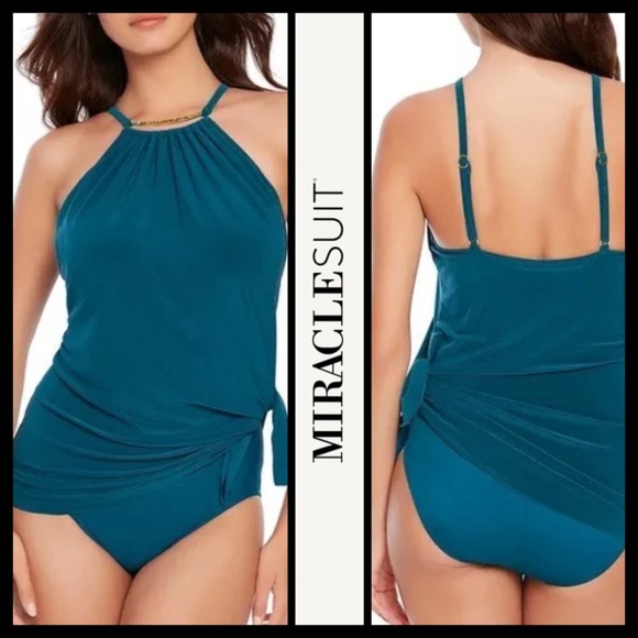 NWT Magicsuit Baltic Blue Parker Swimsuit - Picture 2 of 11